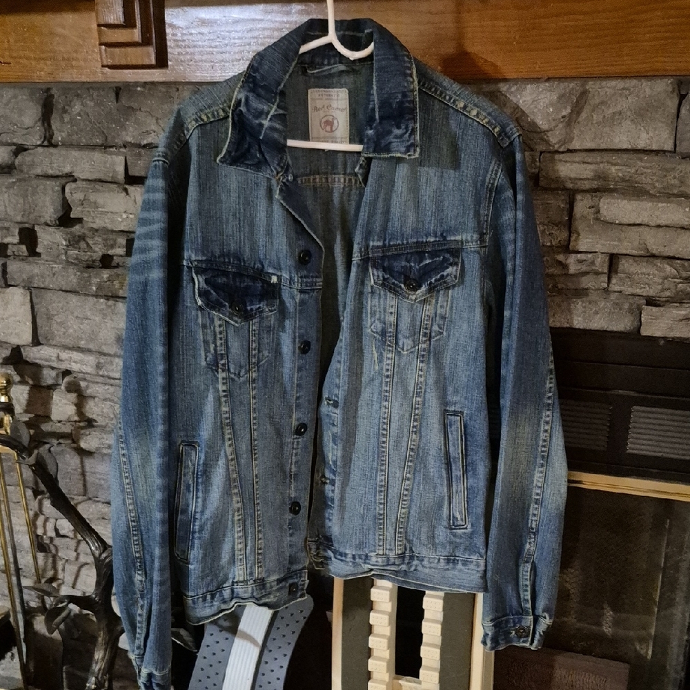 Red Camel Blue Denim Jacket